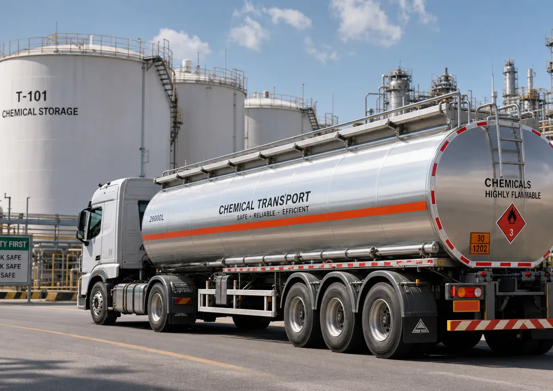 CA505-HD explosion-proof vehicle camera application for chemical transport trucks