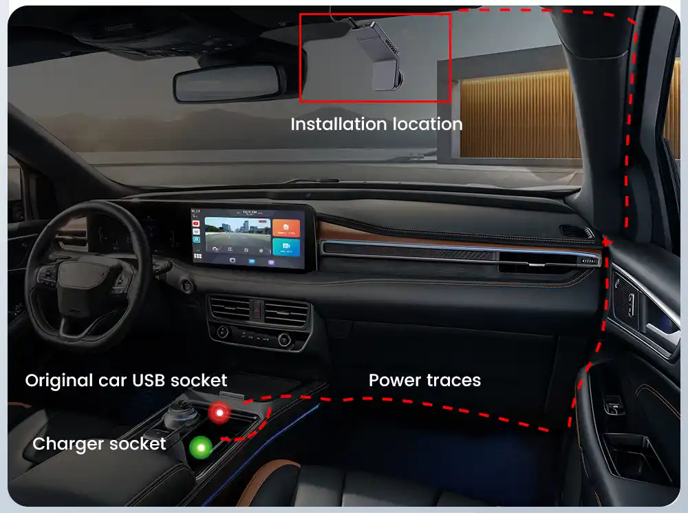 dash cam installation