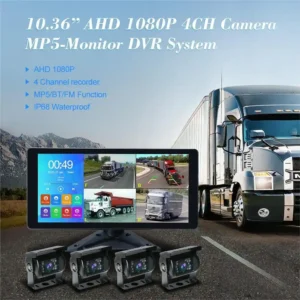 truck dvr monitor & camera system