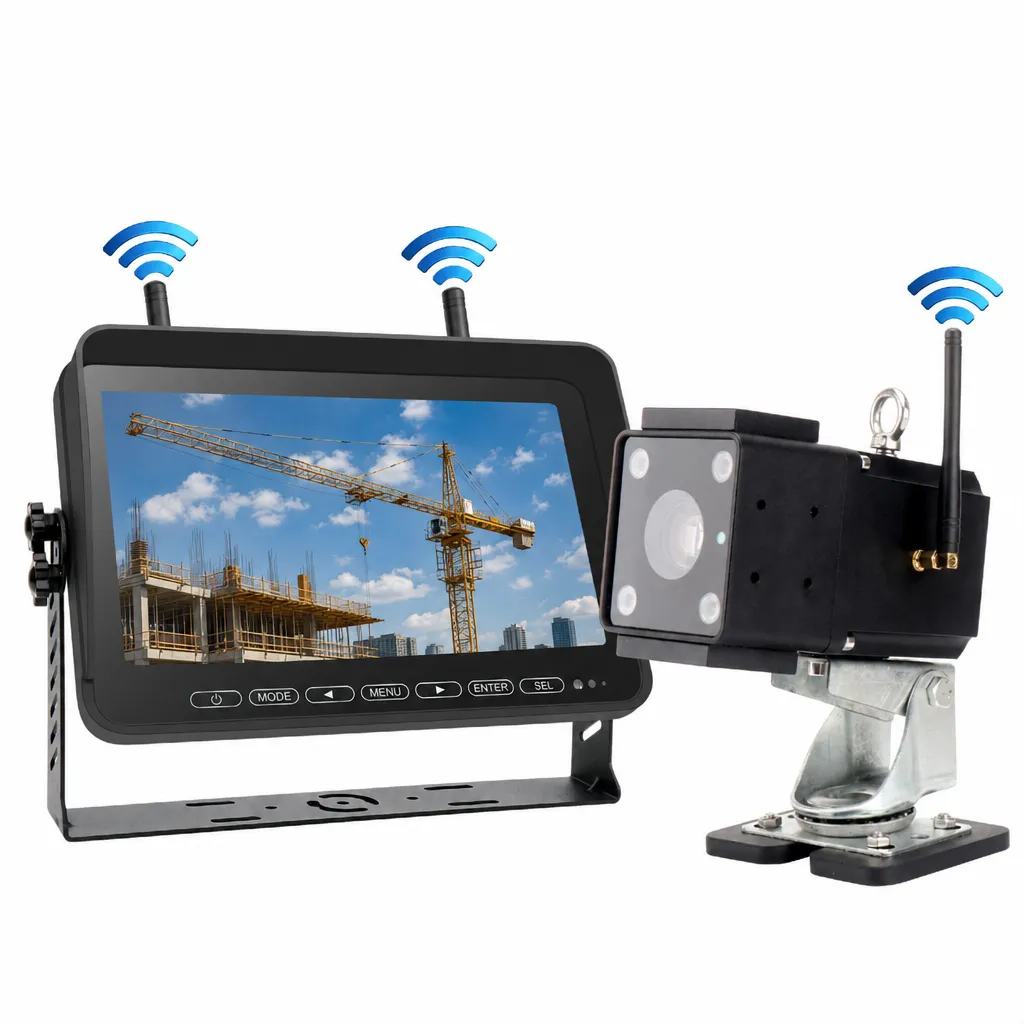 Crane camera system manufacturers in China for wireless hook monitoring
