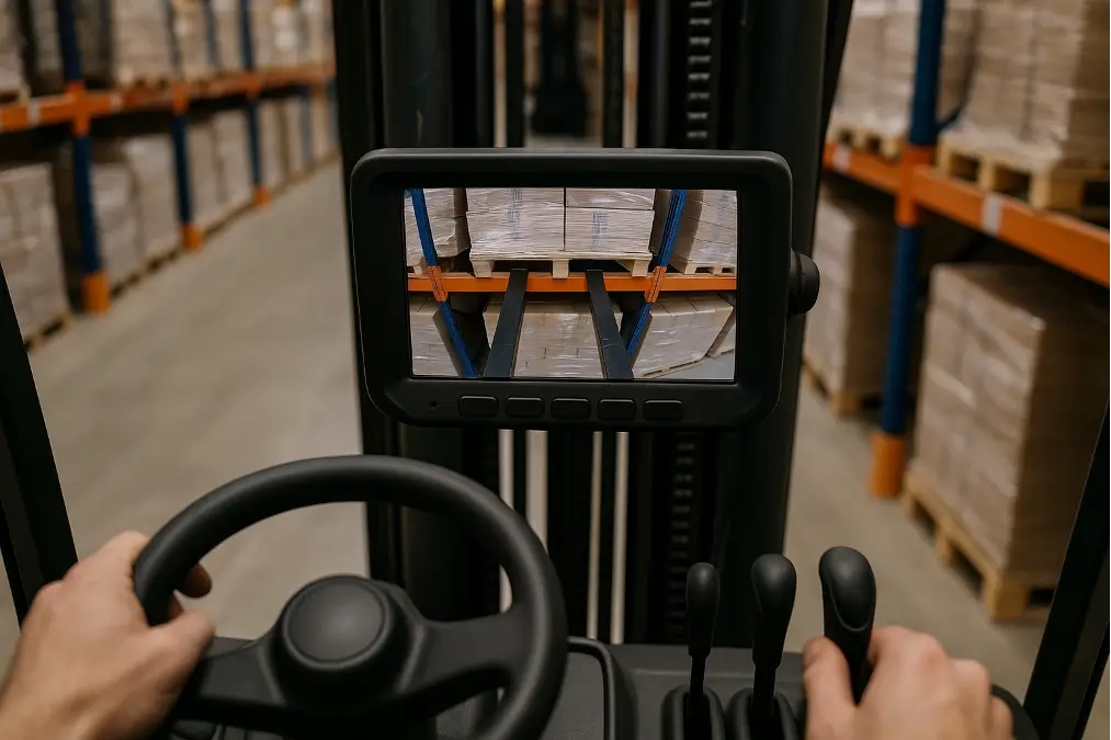 alt: forklift cameras
