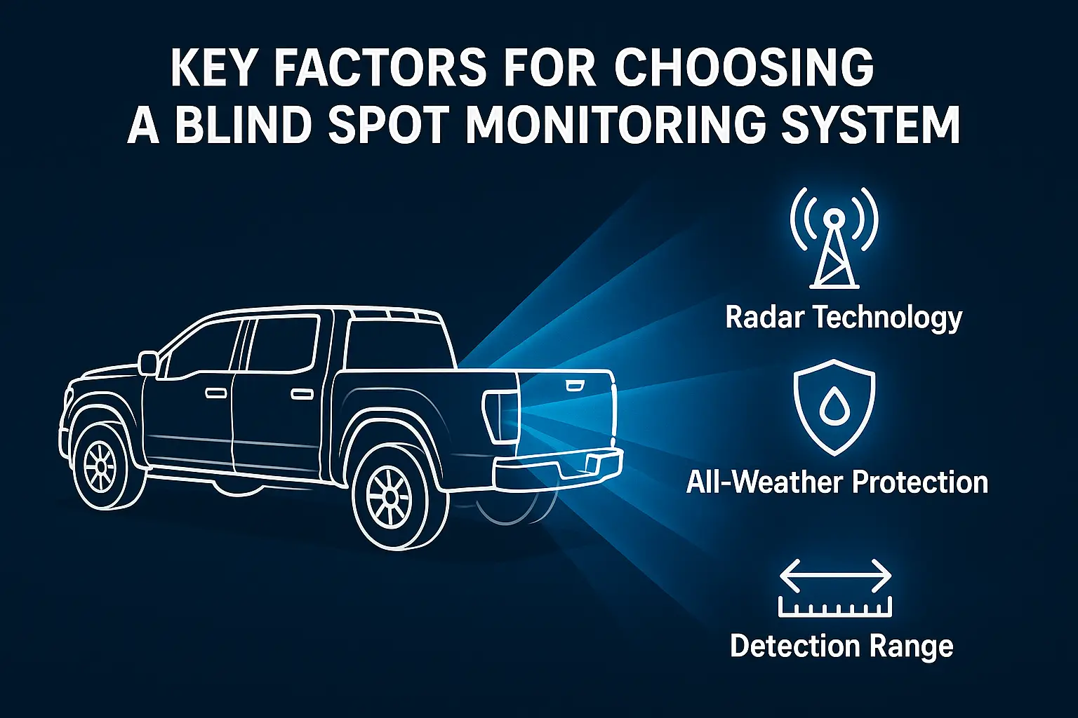 Choosing a BSM System for a Truck