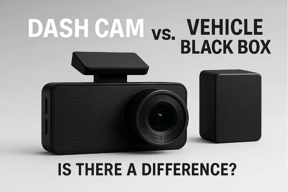 dash cam vs vehicle black box is there a differe