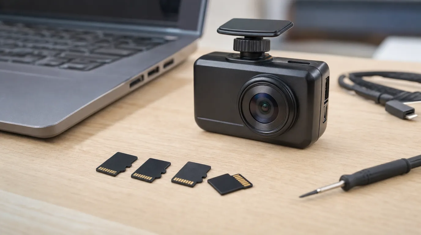high endurance microsd card for dash cam recording error