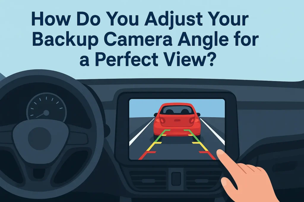 how do you adjust your backup camera angle for a perfect view ejxurpxsfvska66ww8cl 1