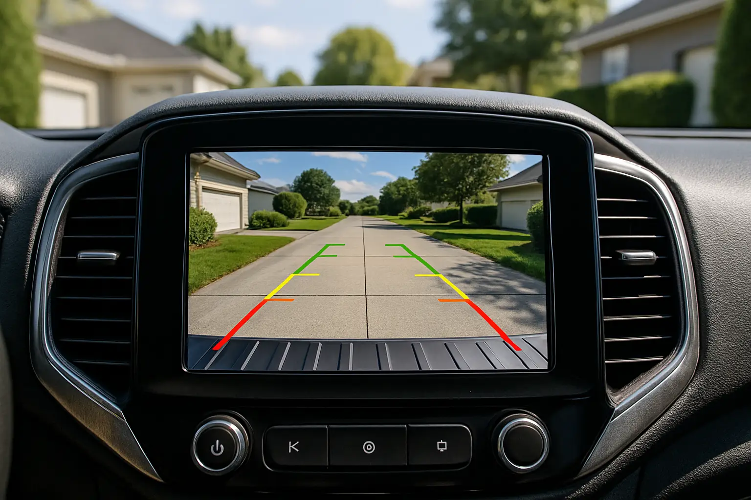alt with keywords="Adjusting backup camera angle for perfect view"