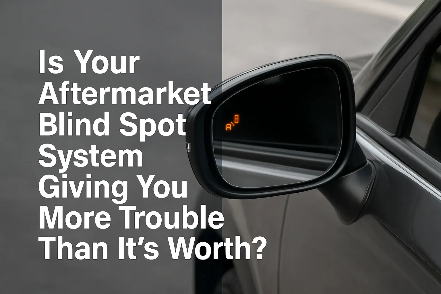 is your aftermarket blind spot system giving you more trouble than its worth qzptkg495p0wfo8d4qpb 0