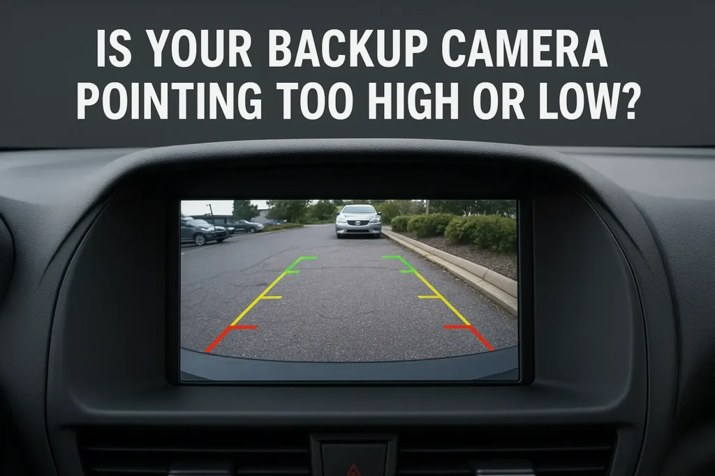 is your backup camera pointing too high or low 3ggdhwqhlu8hzegclzb4 1