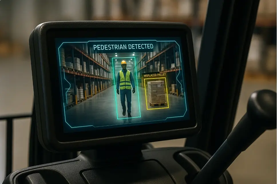 AI forklift camera system
