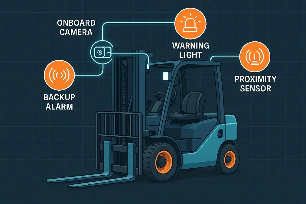 forklift camera system selection
