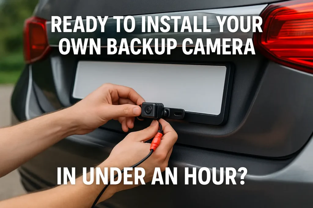 ready to install your own backup camera in under an hour cmplt7knebajntzgk4z5 0
