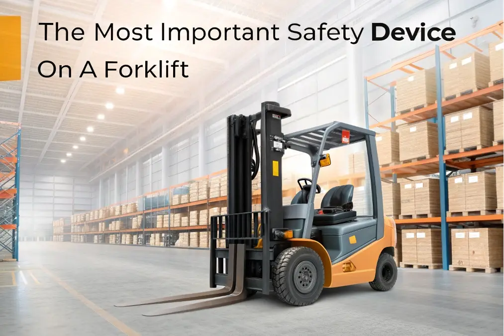 what is the most important safety device on a fork
