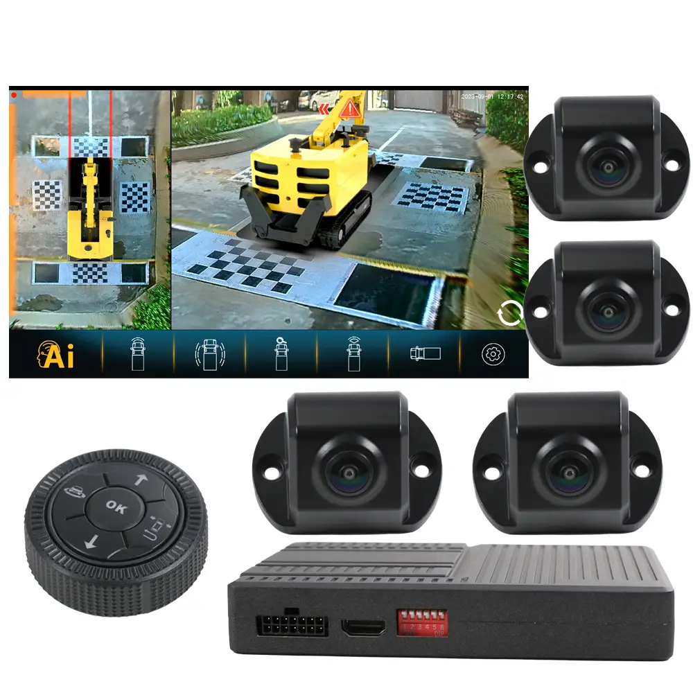 360 bird view camera system