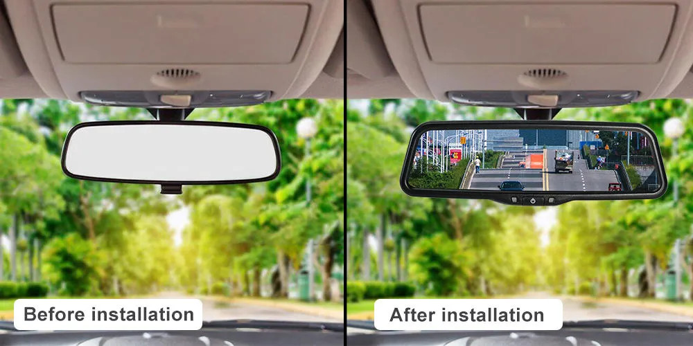 digital mirror monitor