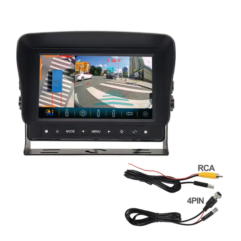 monitor with rca or 4pin
