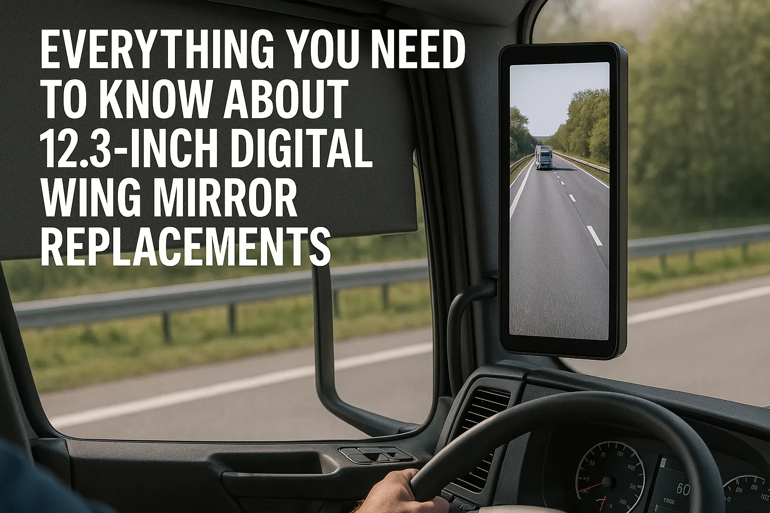 digital wing mirror monitor replacement