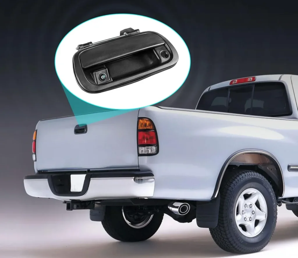 tailgate handle backup camera