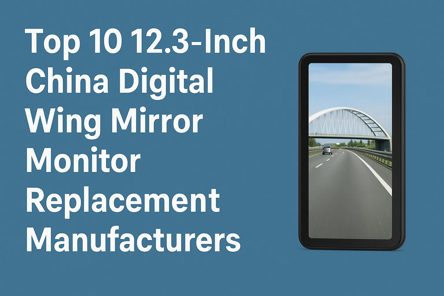 top 10 123 inch china digital wing mirror monitor replacement manufacturers