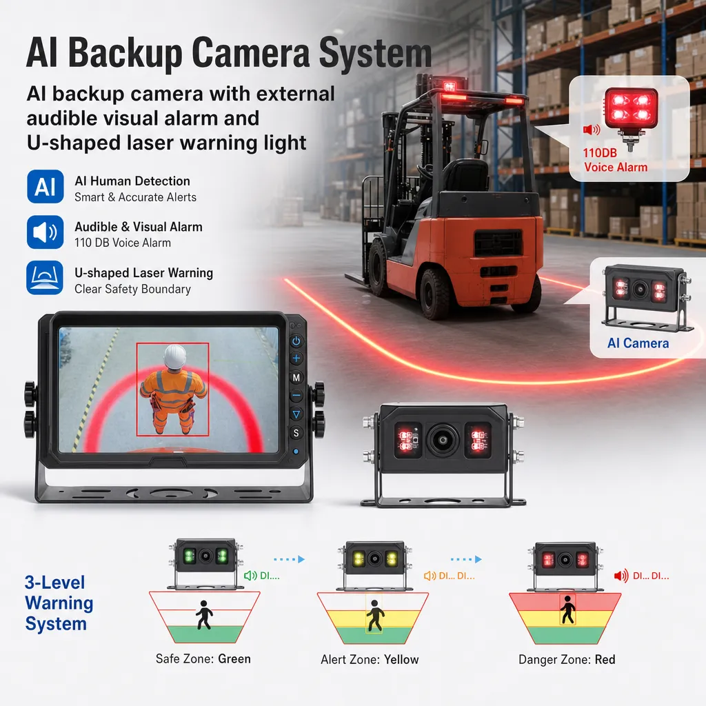 ai backup camera for commercial vehicles