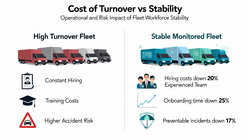 driver turnover cost fleet