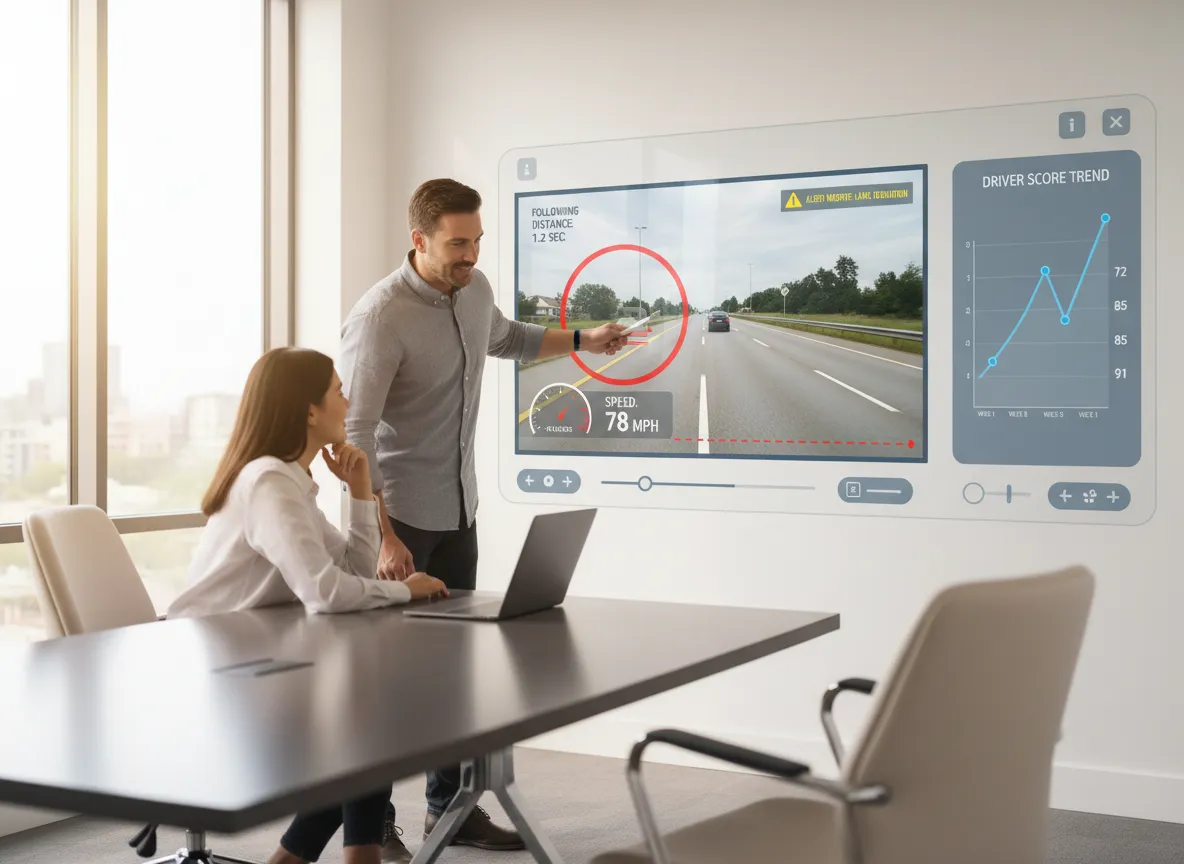 driver training with monitoring