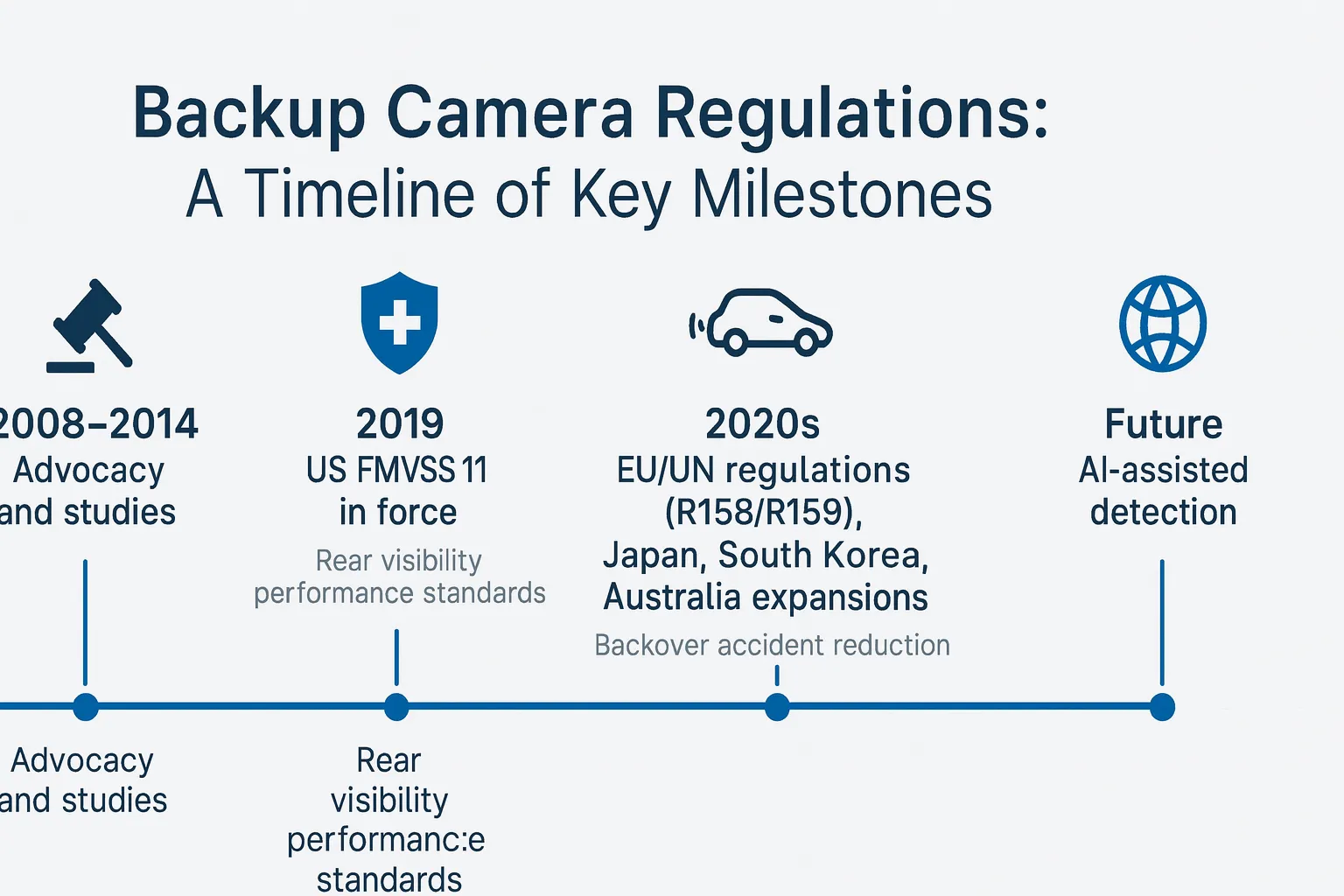 backup camera regulation timeline