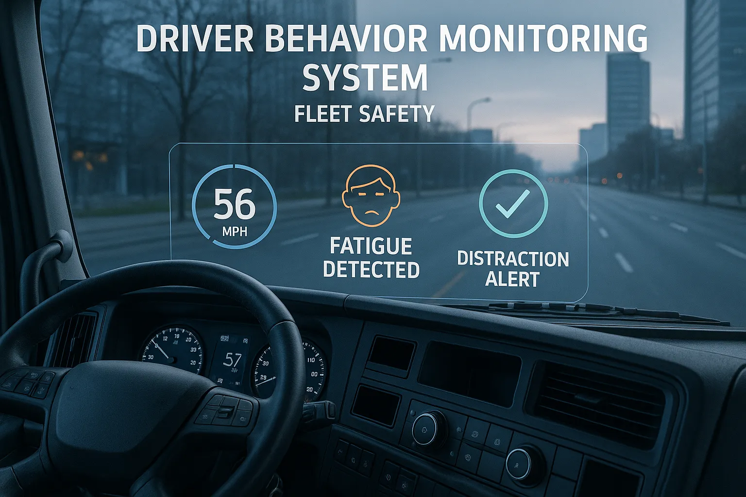 driver behavior monitoring system fleet safety