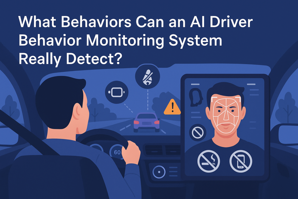 what behaviors can an ai driver behavior monitoring system really detect mekppdanflrcgc7ru49t 1
