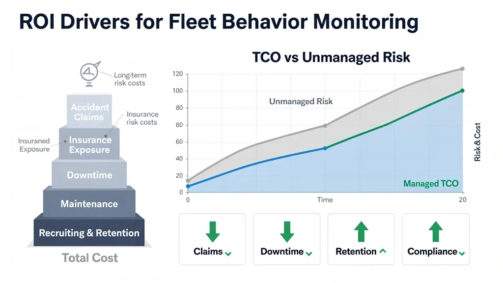 fleet safety ROI driver monitoring