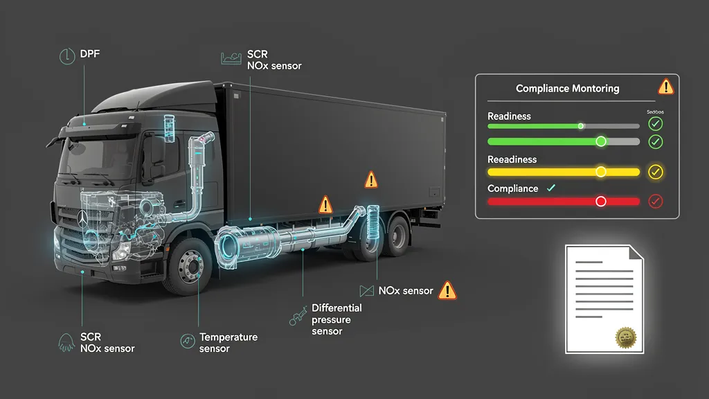 commercial truck emissions diagnostics