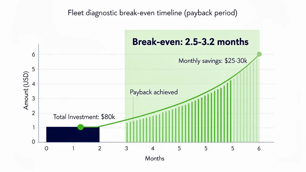 fleet diagnostic break-even timeline