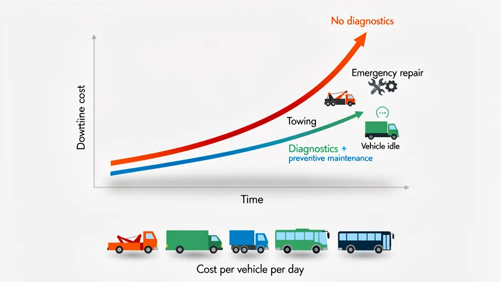 fleet downtime cost trend