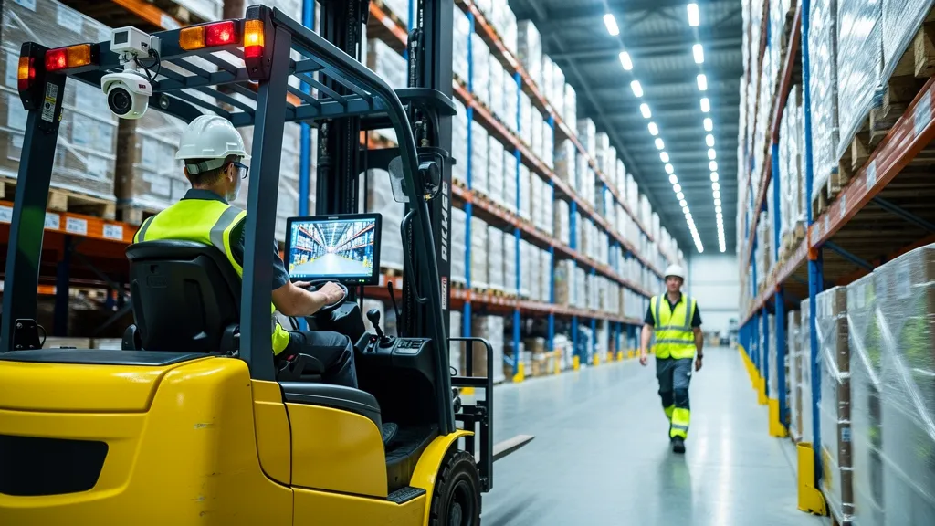 forklift pedestrian safety camera system