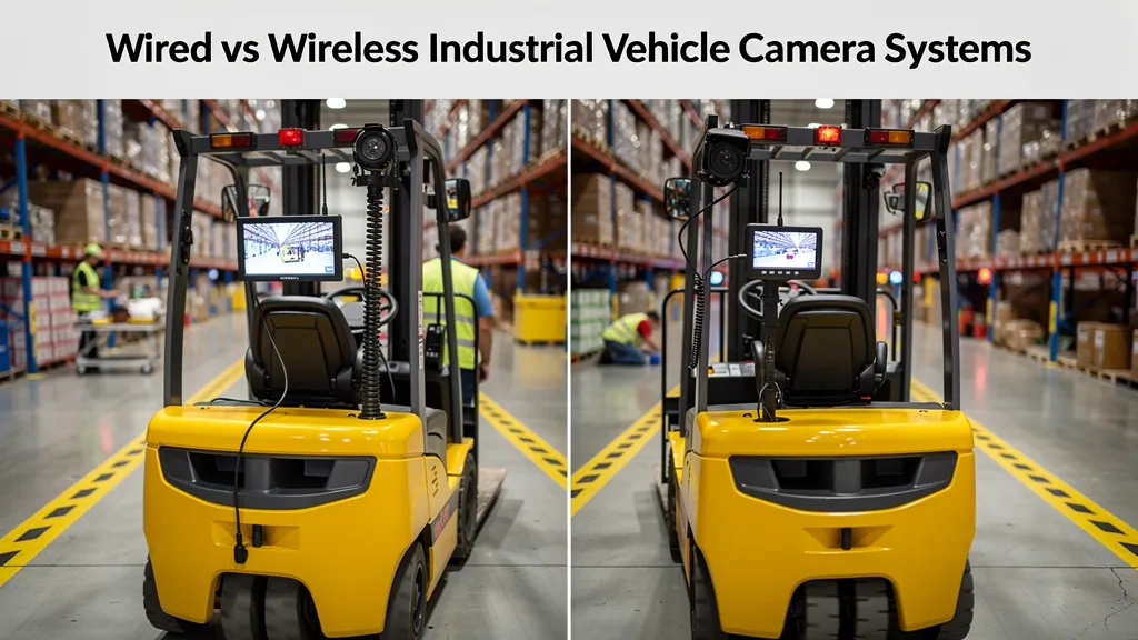 hero comparison image wired vs wireless industrial vehicle camera systems prompt split screen her e6u3yqhj4z46zi3zft14 1