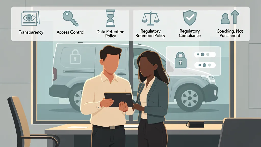 driver acceptance and privacy AI monitoring