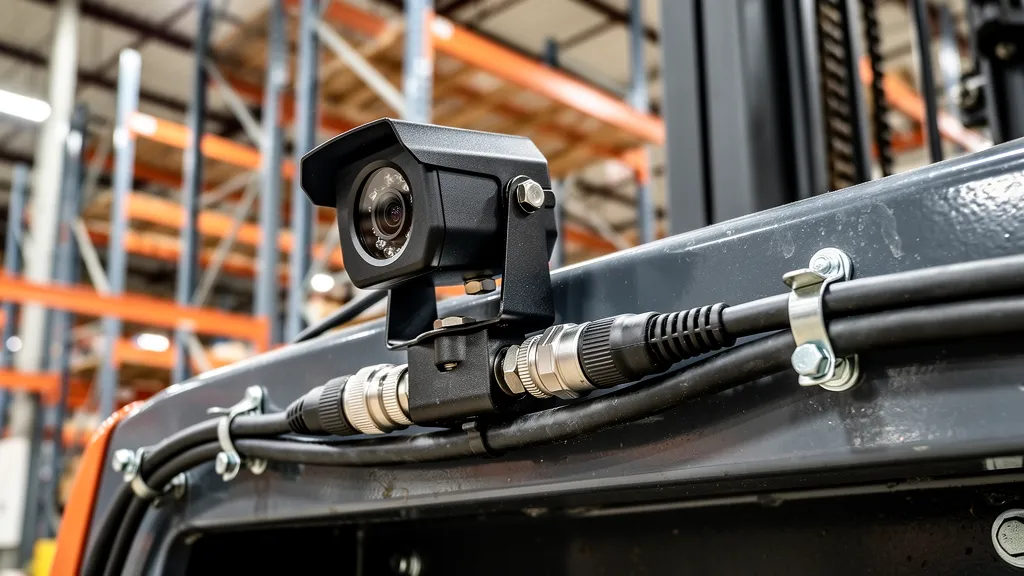 wired camera system industrial vehicle