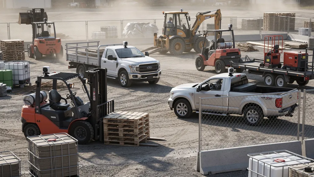 industrial vehicles wireless camera applications