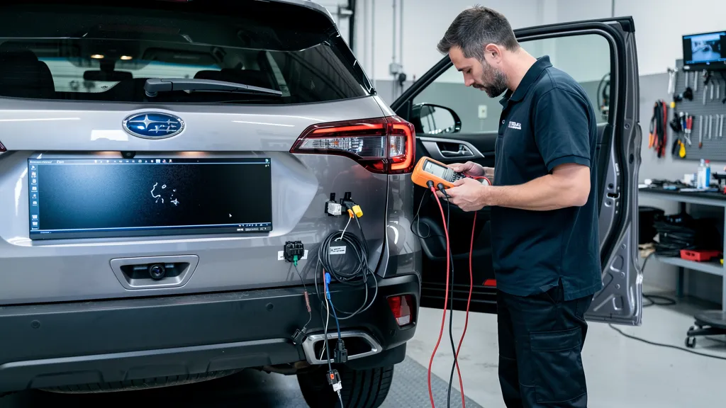 backup camera troubleshooting