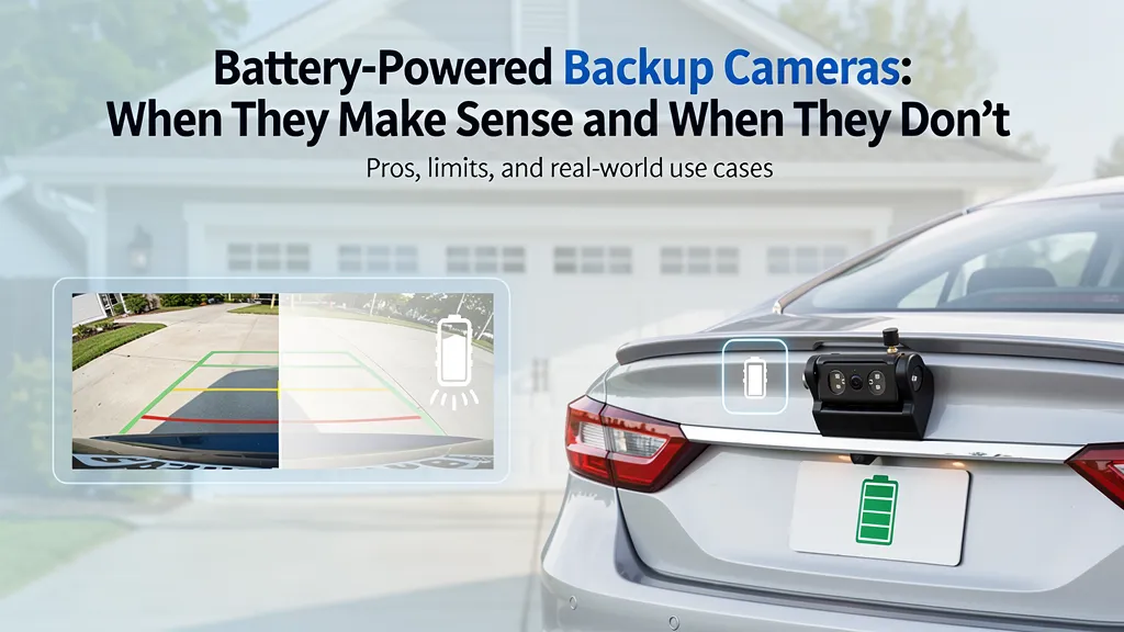 battery powered backup cameras