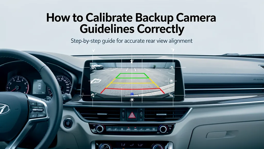 how to calibrate backup camera guidelines correctly 3w6oc5ydi4h9fn8s6m95 0