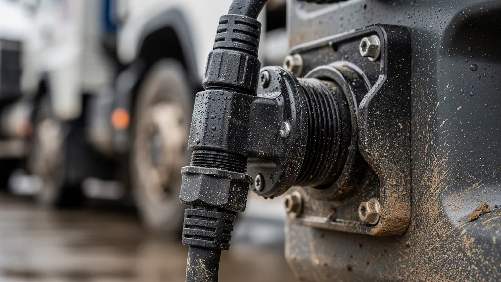 commercial vehicle camera connector reliability
