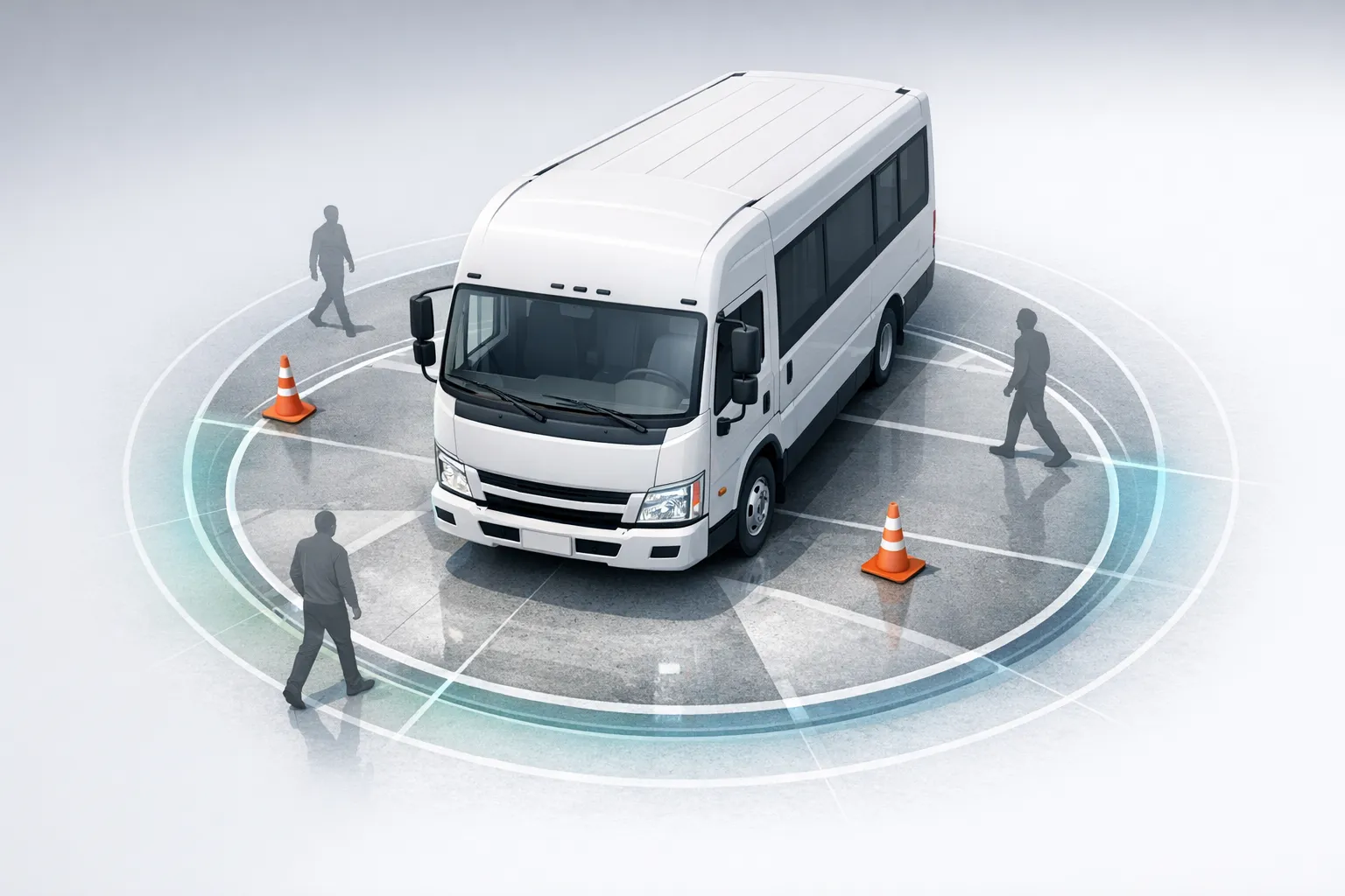360 surround view system for commercial vehicles