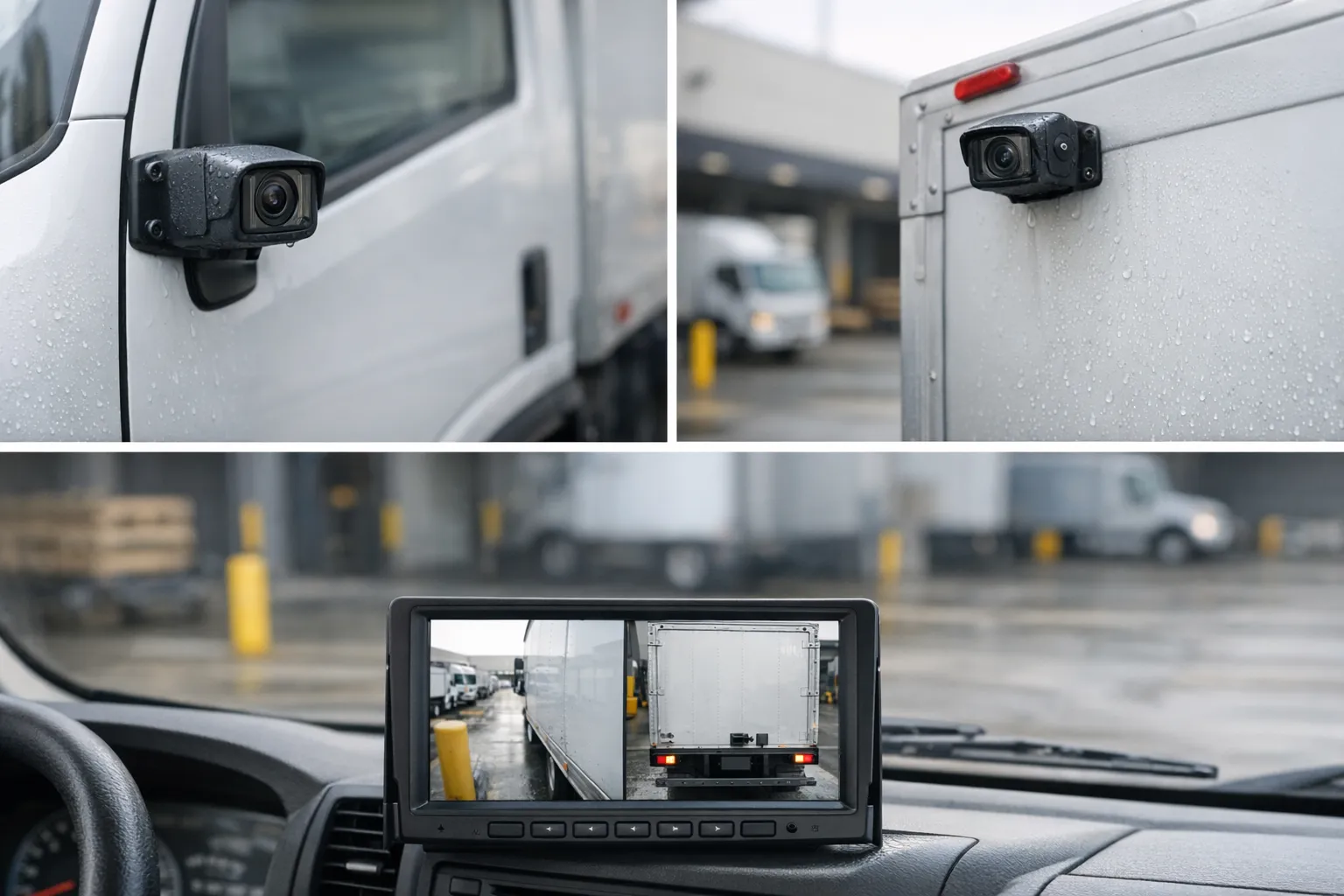 blind spot camera system example for fleets