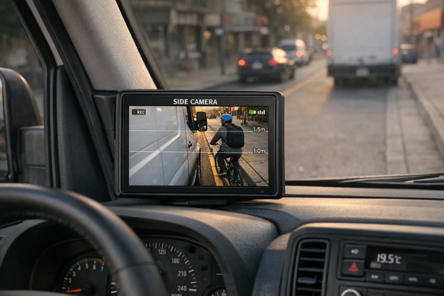 hybrid radar and camera layout