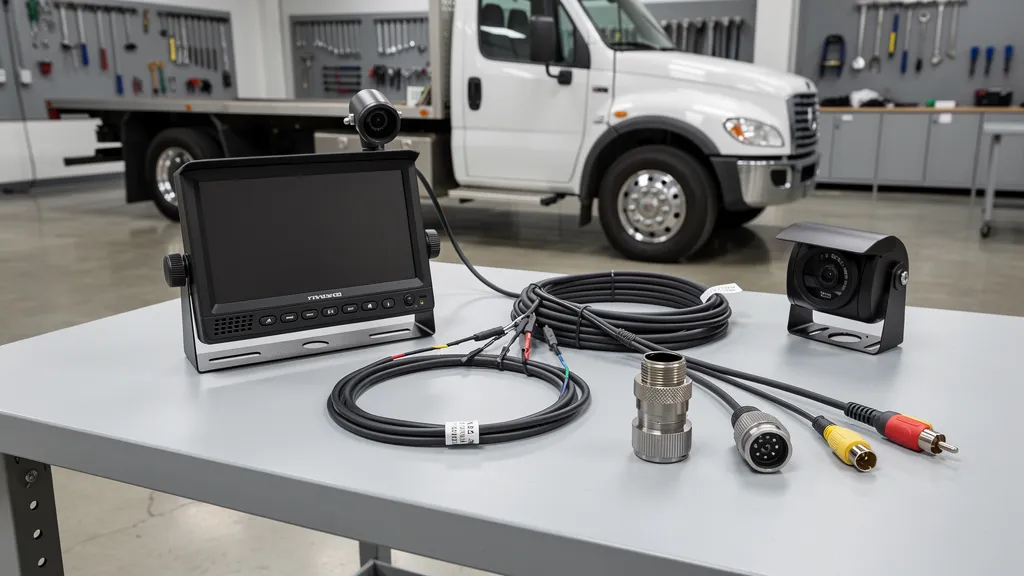 commercial vehicle camera wiring and connector selection