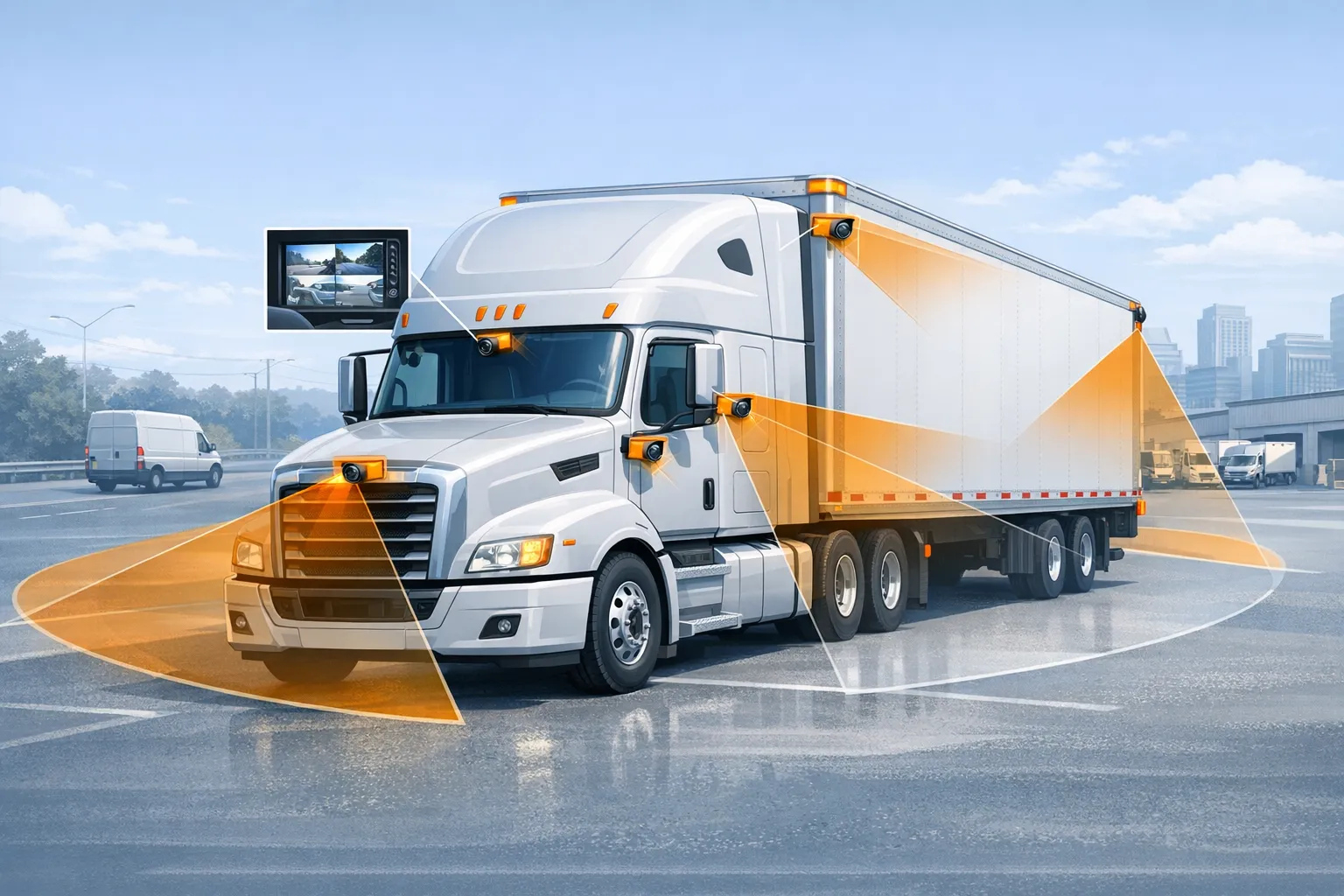 fleet blind spot camera layout