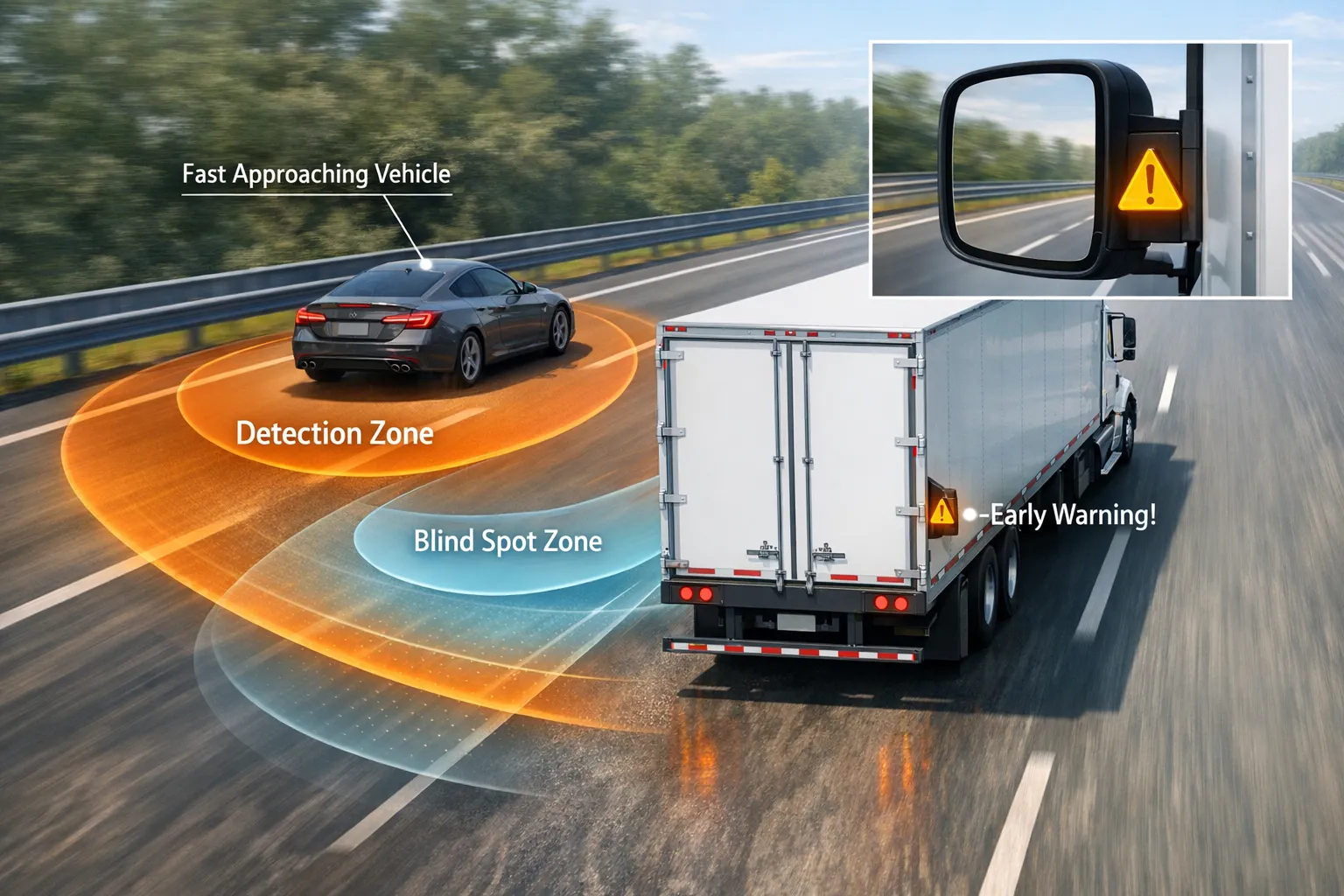 blind spot camera system view