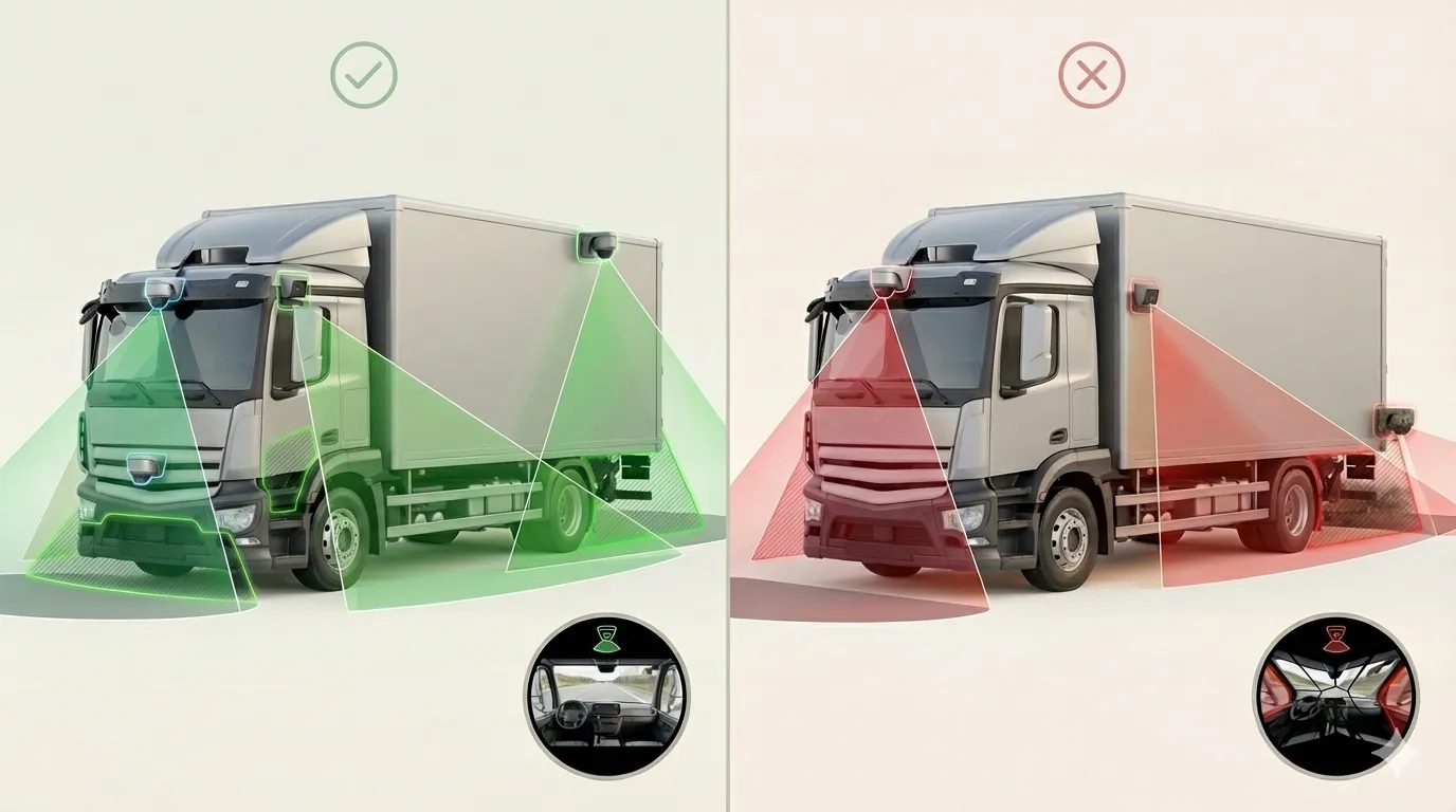 why truck camera placement matters