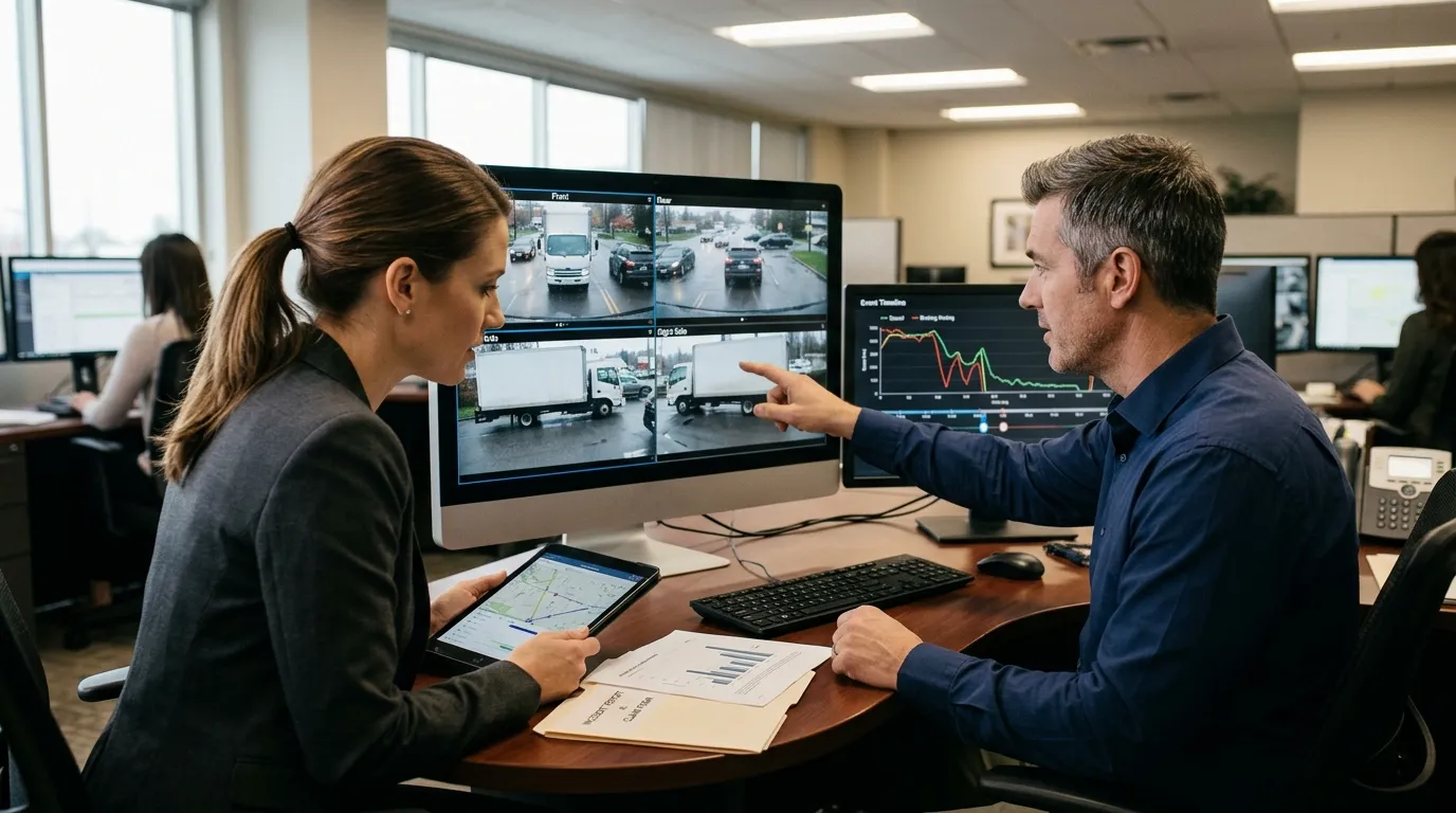 fleet camera video evidence and insurance claims