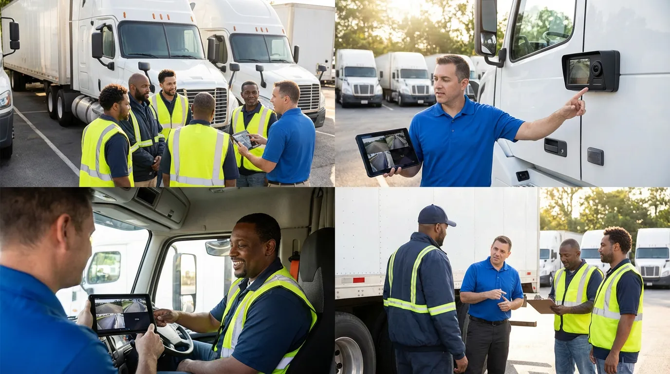 improving driver acceptance in fleet camera rollout